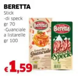 Mercati Alimentari BERETTA Stick di speck offerta