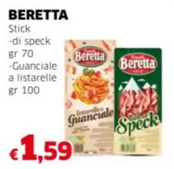 Mercati Alimentari BERETTA Stick di speck offerta