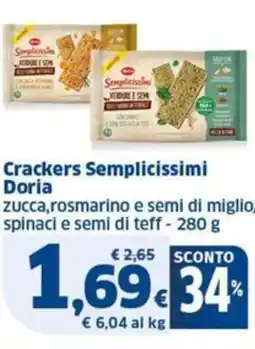 Sigma Doria Crackers Semplicissimi offerta