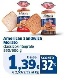 Sigma Morato American Sandwich offerta