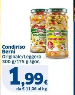 Sigma Berni condiriso offerta
