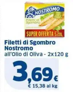 Sigma Nostromo filetti di sgombro offerta