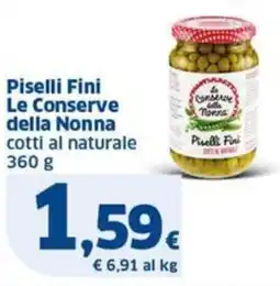 Sigma Nonna cotti piselli fini le conserve della offerta