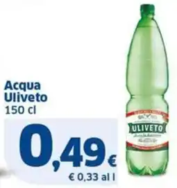 Sigma Uliveto acqua offerta