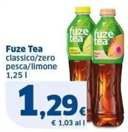 Sigma Fuze Tea classico/zero pesca/limone offerta