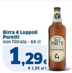 Sigma Poretti Birra 4 Luppoli offerta