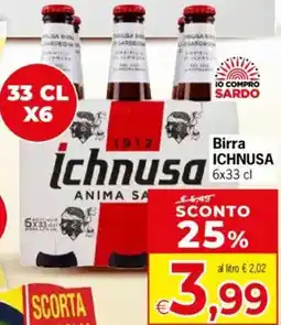 Despar Birra ichnusa offerta