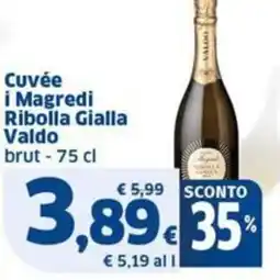 Sigma Cuvée i Magredi Ribolla Gialla Valdo offerta