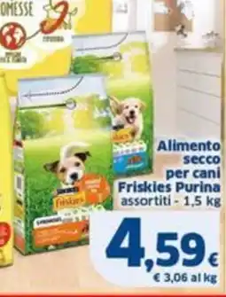 Sigma Friskies Purina Alimento secco Snack per cani offerta