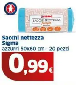 Sigma Sigma Sacchi nettezza offerta