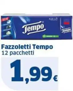 Sigma Fazzoletti Tempo 12 pacchetti offerta