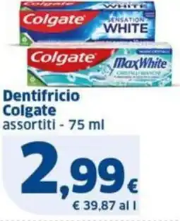 Sigma Colgate Dentifricio offerta