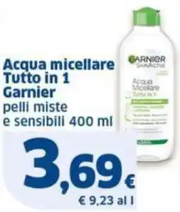 Sigma Garnier Acqua micellare Tutto in 1 offerta