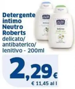 Sigma Neutro Roberts Detergente intimo offerta
