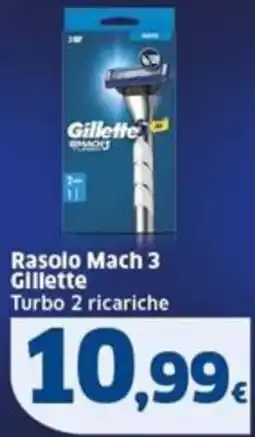Sigma Gillette Rasolo Mach 3 offerta