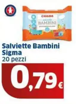 Sigma Sigma Salviette Bambini offerta