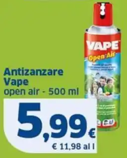 Sigma Vape Antizanzare offerta