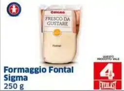 Sigma Sigma Formaggio Fontal offerta