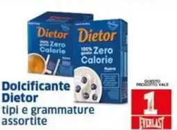Sigma Dietor Dolcificante offerta