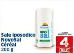Sigma Céréal Sale iposodico NovoSal offerta