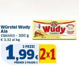 Sigma Aia Würstel Wudy offerta