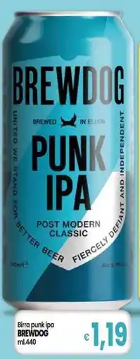 Famila Superstore Brewdog birra punk ipa offerta
