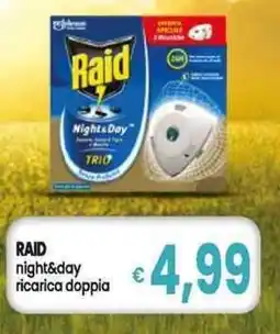 Famila Superstore Raid night&day ricarica doppia offerta