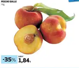 Coop Pesche gialle offerta