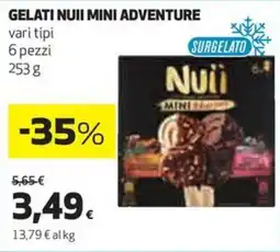 Coop Gelati nuii mini adventure offerta