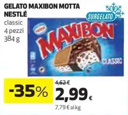 Coop Nestlé gelato maxibon motta offerta