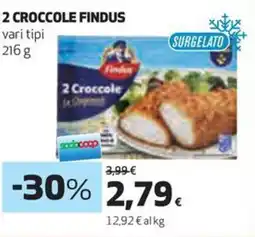 Coop Findus 2 croccole offerta