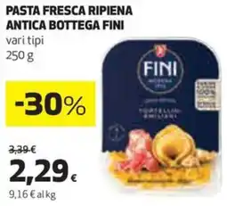 Coop Fini pasta fresca ripiena antica bottega offerta