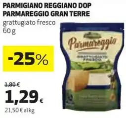 Coop Gran terre parmigiano reggiano dop parmareggio offerta