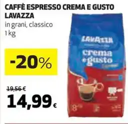 Coop Lavazza caffè espresso crema e gusto offerta