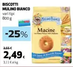 Coop Mulino bianco biscotti offerta