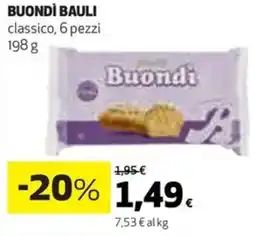 Coop Bauli buondì offerta