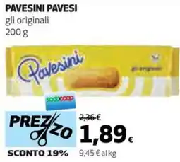 Coop Pavesini pavesi offerta