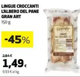Coop Gran art lingue croccanti l'albero del pane offerta