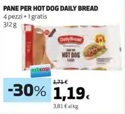 Coop daily bread pane per hot dog offerta