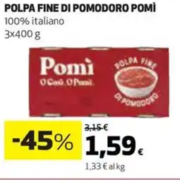 Coop Pomì polpa fine di pomodoro offerta