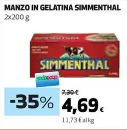 Coop Simmentha manzo in gelatina offerta