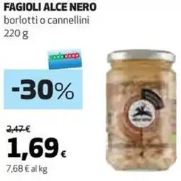 Coop Alce nero fagioli offerta
