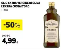 Coop L'extra costa d'oro olio extra vergine di oliva offerta