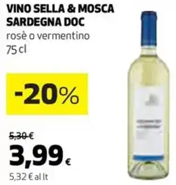 Coop Vino sella & mosca sardegna DOC offerta
