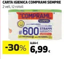 Coop Carta igienica comprami sempre offerta