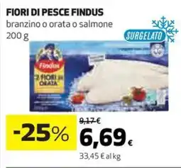 Coop Findus fiori di pesce offerta