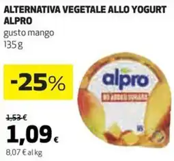 Coop Alpro alternativa vegetale allo yogurt offerta