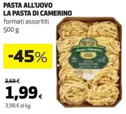 Coop La pasta di camerino pasta all'uovo offerta