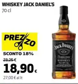 Coop Jack daniel's whiskey offerta