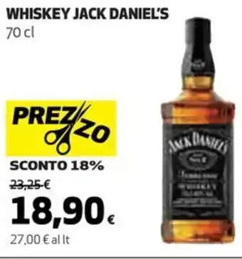 Coop Jack daniel's whiskey offerta